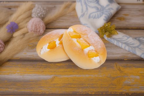 England Peach Bun