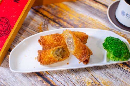 Cheese steak eggrolls