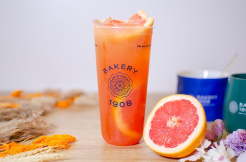 grapefruit green tea